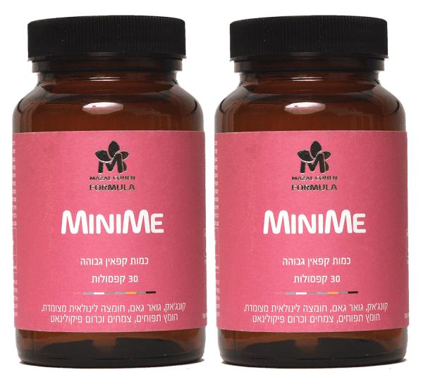 Minime לבקרת משקל, הפחתת חשקים ואיזון האכילה (2 יח׳)